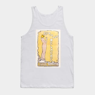 French Poster Ad - Chocolat Delacre Tank Top